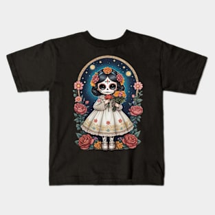 Dreamy Delight Doll Kids T-Shirt